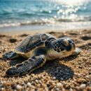 В Анталье в 2026 году до моря добрались 15 тысяч детенышей черепах